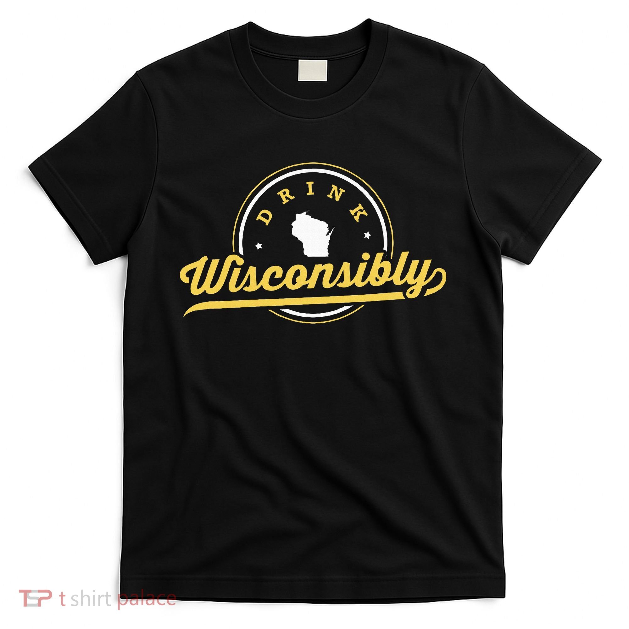 Wisconsin Drinking Alcoholic Wisconsinites Funny Beer Lover T-Shirt
