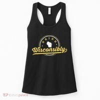 Wisconsin Drinking Alcoholic Wisconsinites Funny Beer Lover Women's Tank Top thumb 0