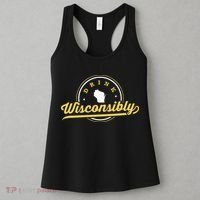 Wisconsin Drinking Alcoholic Wisconsinites Funny Beer Lover Women's Tank Top thumb 3