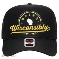 Wisconsin Drinking Alcoholic Wisconsinites Funny Beer Lover Hat thumb 0