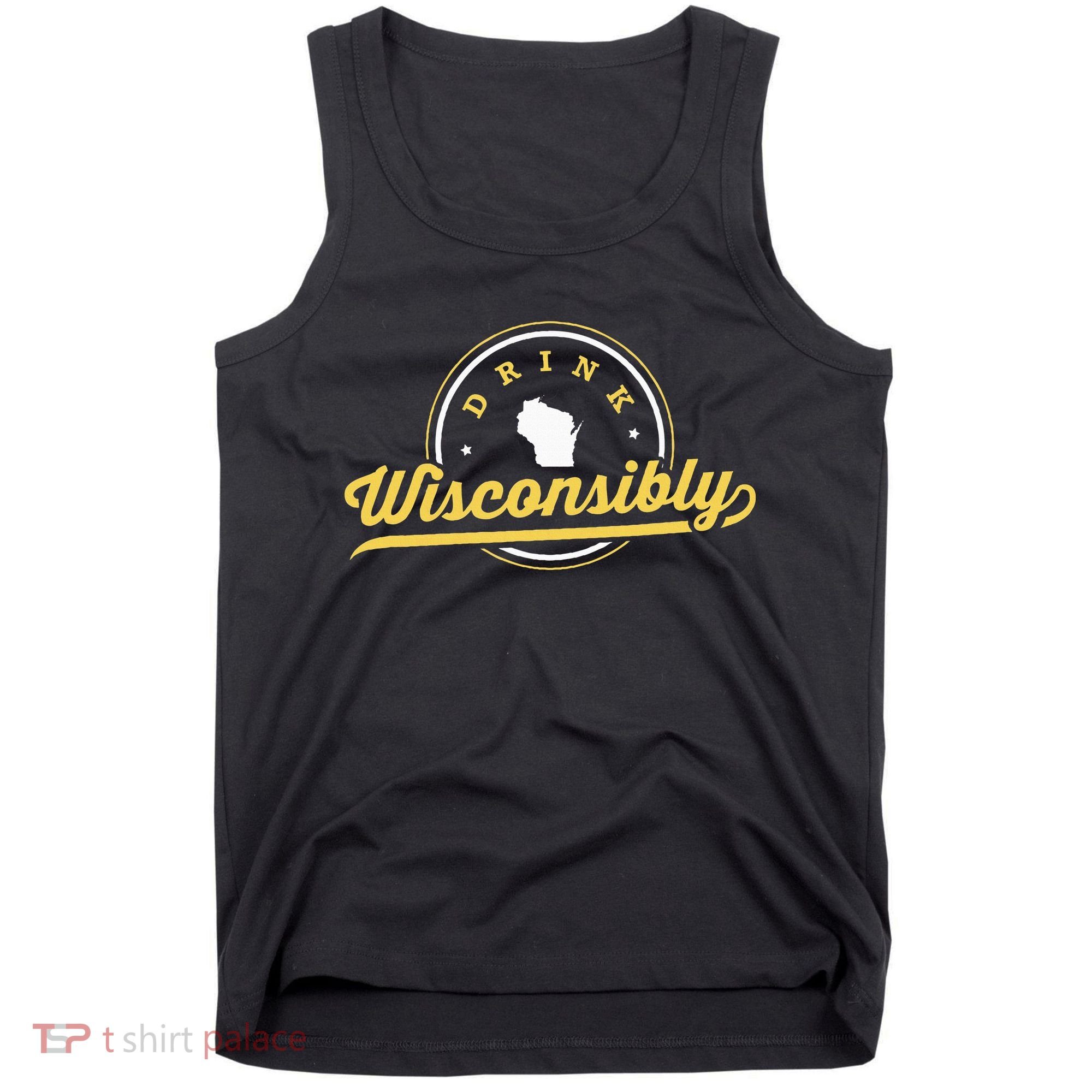 Wisconsin Drinking Alcoholic Wisconsinites Funny Beer Lover Tank Top