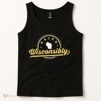 Wisconsin Drinking Alcoholic Wisconsinites Funny Beer Lover Tank Top thumb 2