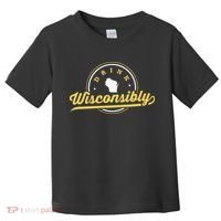 Wisconsin Drinking Alcoholic Wisconsinites Funny Beer Lover Toddler T-Shirt thumb 0