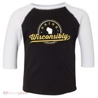 Wisconsin Drinking Alcoholic Wisconsinites Funny Beer Lover Toddler Fine Jersey T-Shirt thumb 0