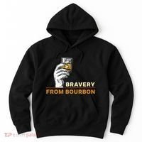 Whisky Drinkers Bravery Bourbon Drinkers Lovers Boho Hoodie thumb 0