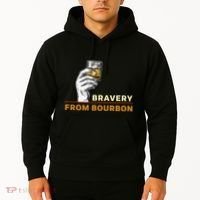 Whisky Drinkers Bravery Bourbon Drinkers Lovers Boho Hoodie thumb 2