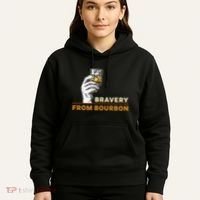 Whisky Drinkers Bravery Bourbon Drinkers Lovers Boho Hoodie thumb 5
