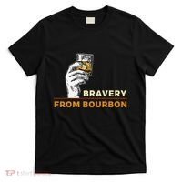 Whisky Drinkers Bravery Bourbon Drinkers Lovers Boho T-Shirt thumb 0