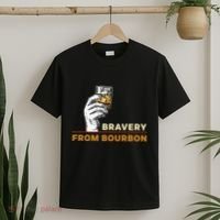 Whisky Drinkers Bravery Bourbon Drinkers Lovers Boho T-Shirt thumb 2