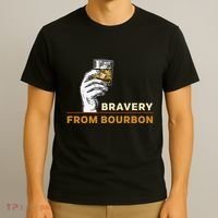 Whisky Drinkers Bravery Bourbon Drinkers Lovers Boho T-Shirt thumb 3