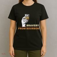 Whisky Drinkers Bravery Bourbon Drinkers Lovers Boho T-Shirt thumb 4