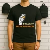 Whisky Drinkers Bravery Bourbon Drinkers Lovers Boho T-Shirt thumb 6