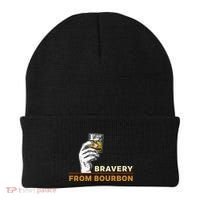 Whisky Drinkers Bravery Bourbon Drinkers Lovers Boho Beanie thumb 0