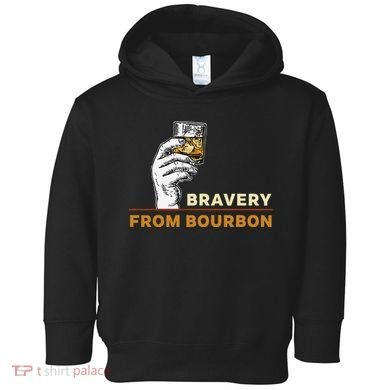 Whisky Drinkers Bravery Bourbon Drinkers Lovers Boho Toddler Hoodie