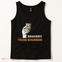 Whisky Drinkers Bravery Bourbon Drinkers Lovers Boho Tank Top thumb 2