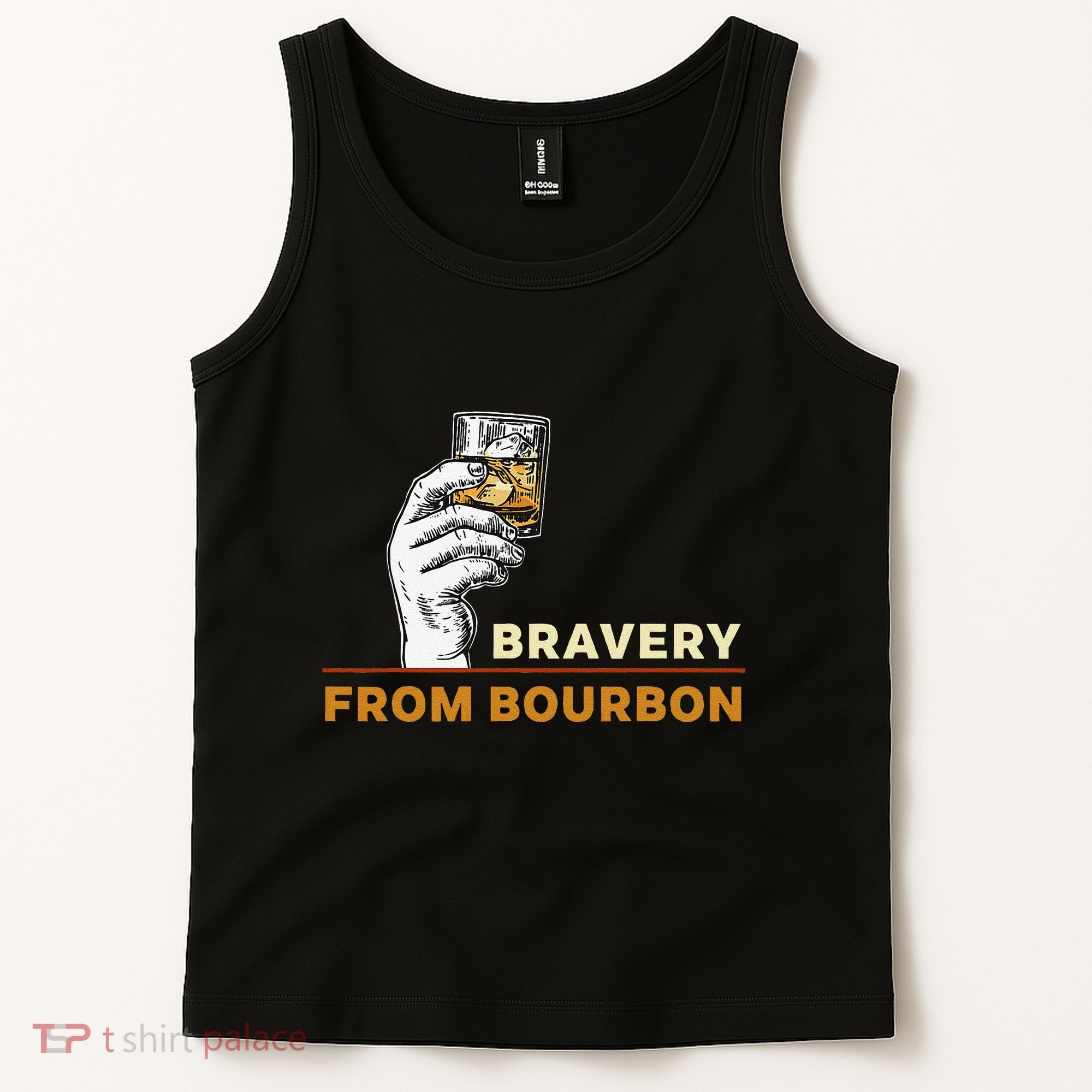 Whisky Drinkers Bravery Bourbon Drinkers Lovers Boho Tank Top