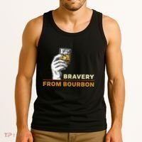 Whisky Drinkers Bravery Bourbon Drinkers Lovers Boho Tank Top thumb 3
