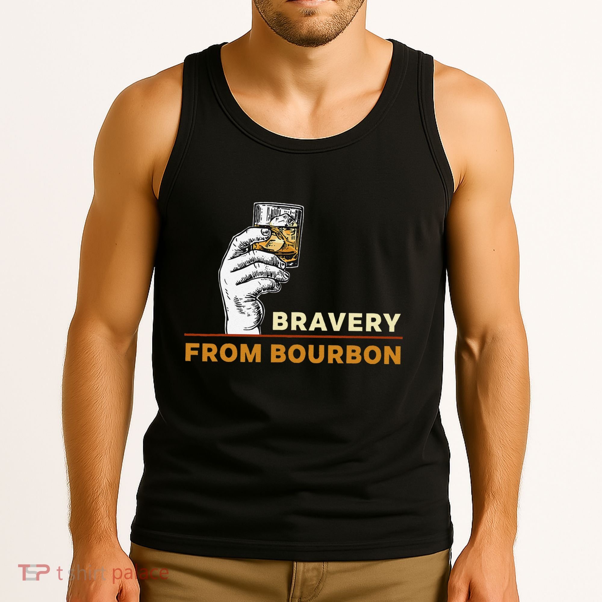 Whisky Drinkers Bravery Bourbon Drinkers Lovers Boho Tank Top