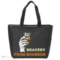 Whisky Drinkers Bravery Bourbon Drinkers Lovers Boho Tote Bag thumb 0