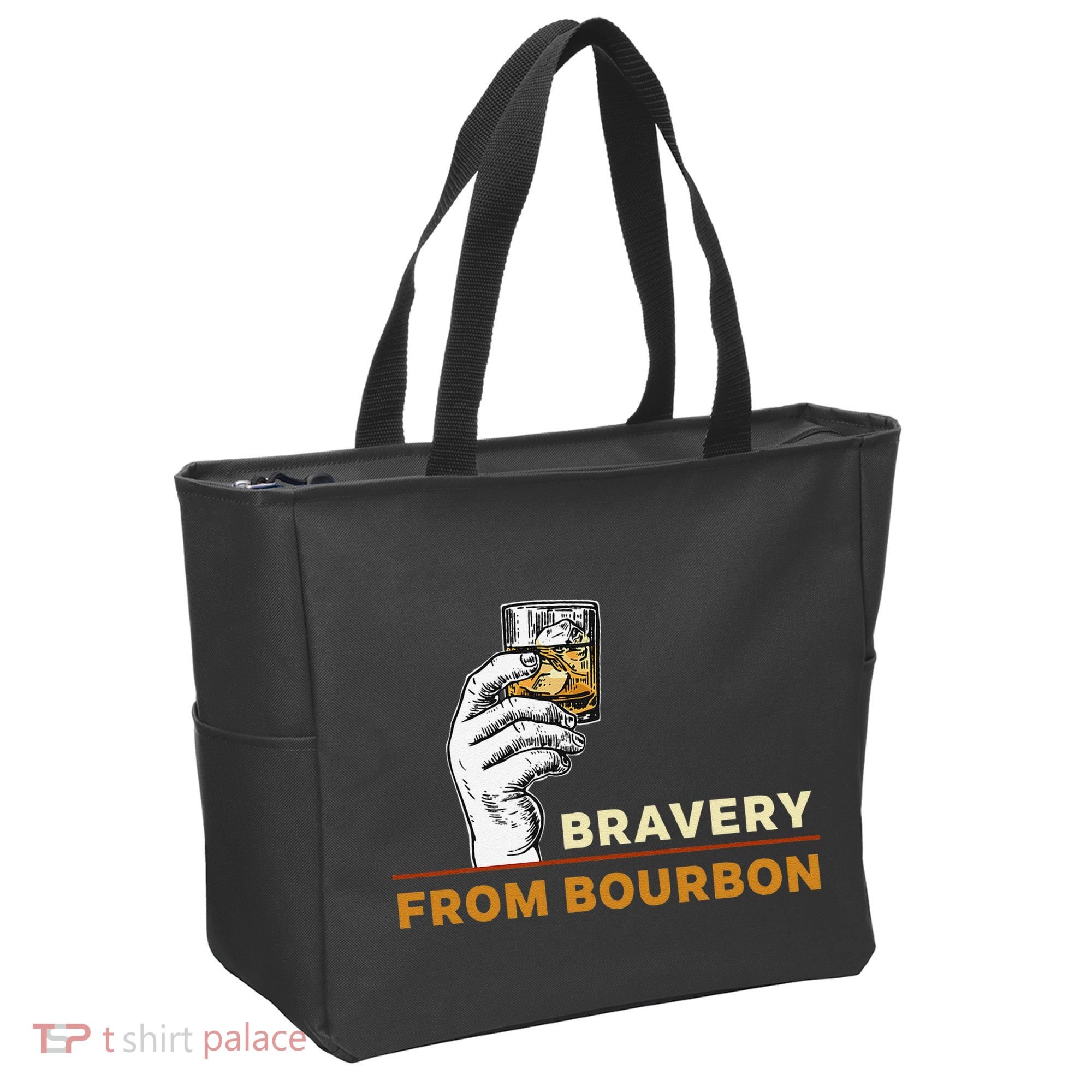 Whisky Drinkers Bravery Bourbon Drinkers Lovers Boho Tote Bag