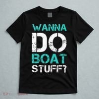 Wanna Do Boat Stuff Tanks Funny Cruise Lake Vacation TankTop T-Shirt thumb 5