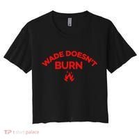 Wade DoesnT Burn Women's Crop Top Tee thumb 0