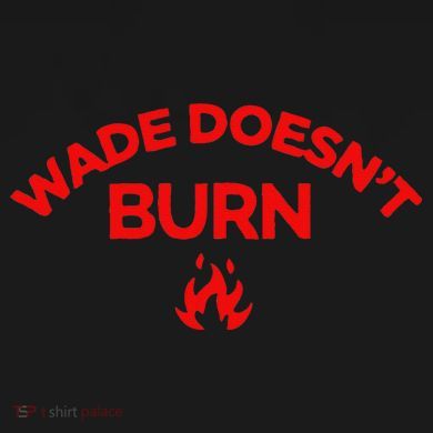 Wade DoesnT Burn Women's Crop Top Tee