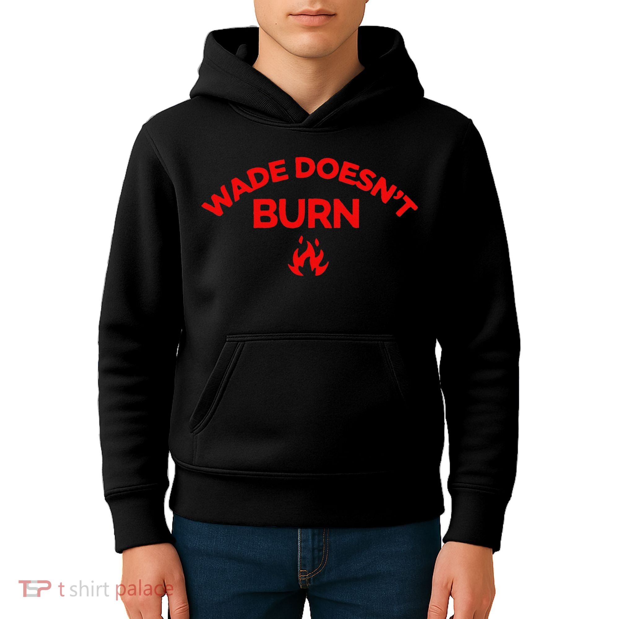 Wade DoesnT Burn Kids Hoodie