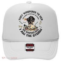 Womens Dragonfly Black Women She Whispered Back I Am The Storm Hat thumb 0
