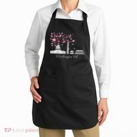 Washington Dc Cherry Blossoms Monuments Memorial Apron thumb 2