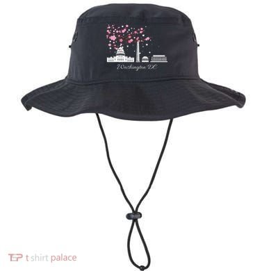 Washington Dc Cherry Blossoms Monuments Memorial Bucket Hat
