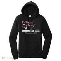Washington Dc Cherry Blossoms Monuments Memorial Women's Hoodie thumb 0