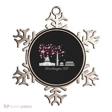 Washington Dc Cherry Blossoms Monuments Memorial Ornament