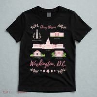 Washington Dc Cherry Blossom Monument T-Shirt thumb 5