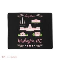 Washington Dc Cherry Blossom Monument Mousepad thumb 0