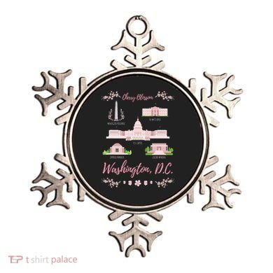Washington Dc Cherry Blossom Monument Ornament