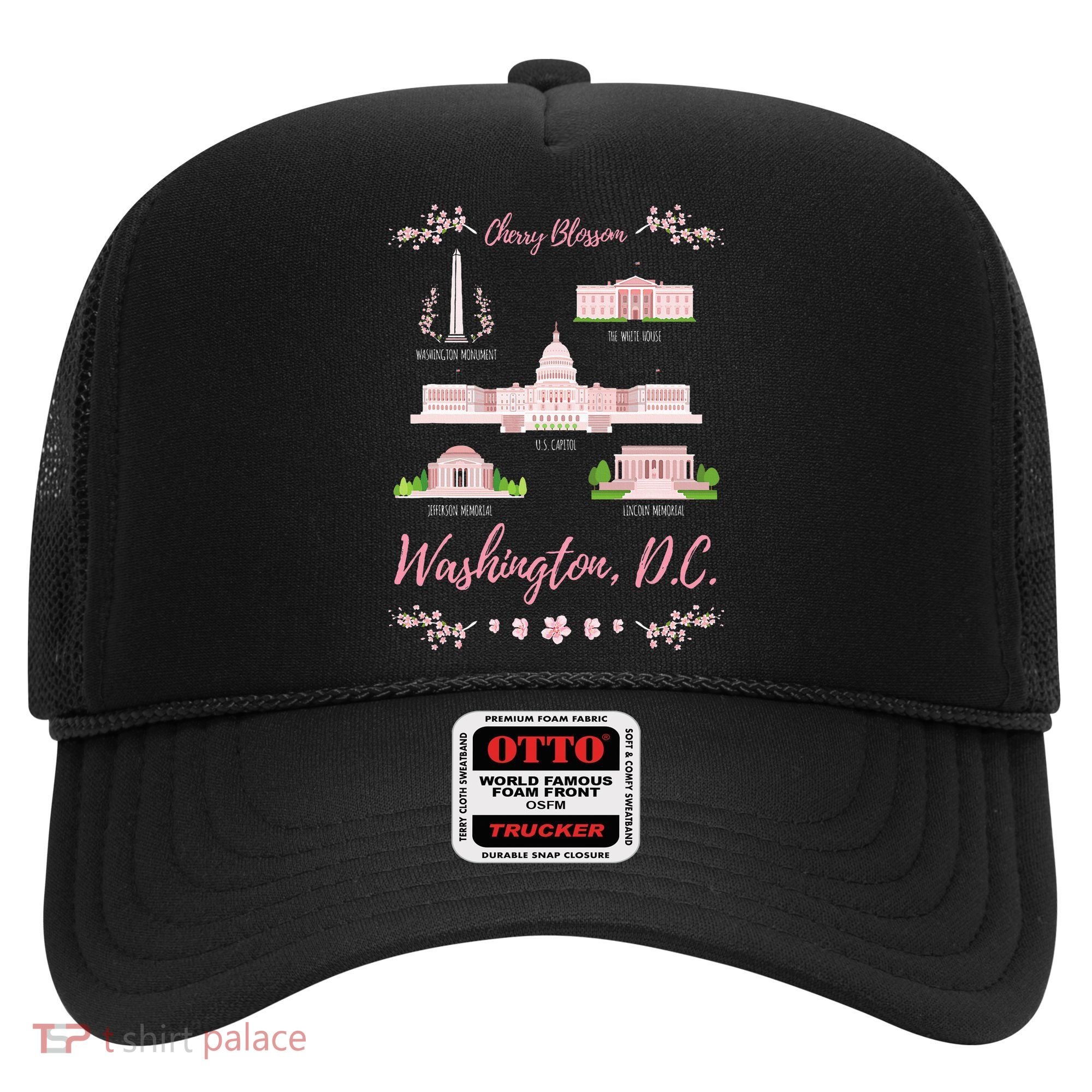 Washington Dc Cherry Blossom Monument Hat