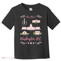 Washington Dc Cherry Blossom Monument Toddler T-Shirt thumb 0