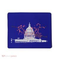 Washington Dc Capitol Hill Usa Souvenir Cherry Blossoms Gift Mousepad thumb 0