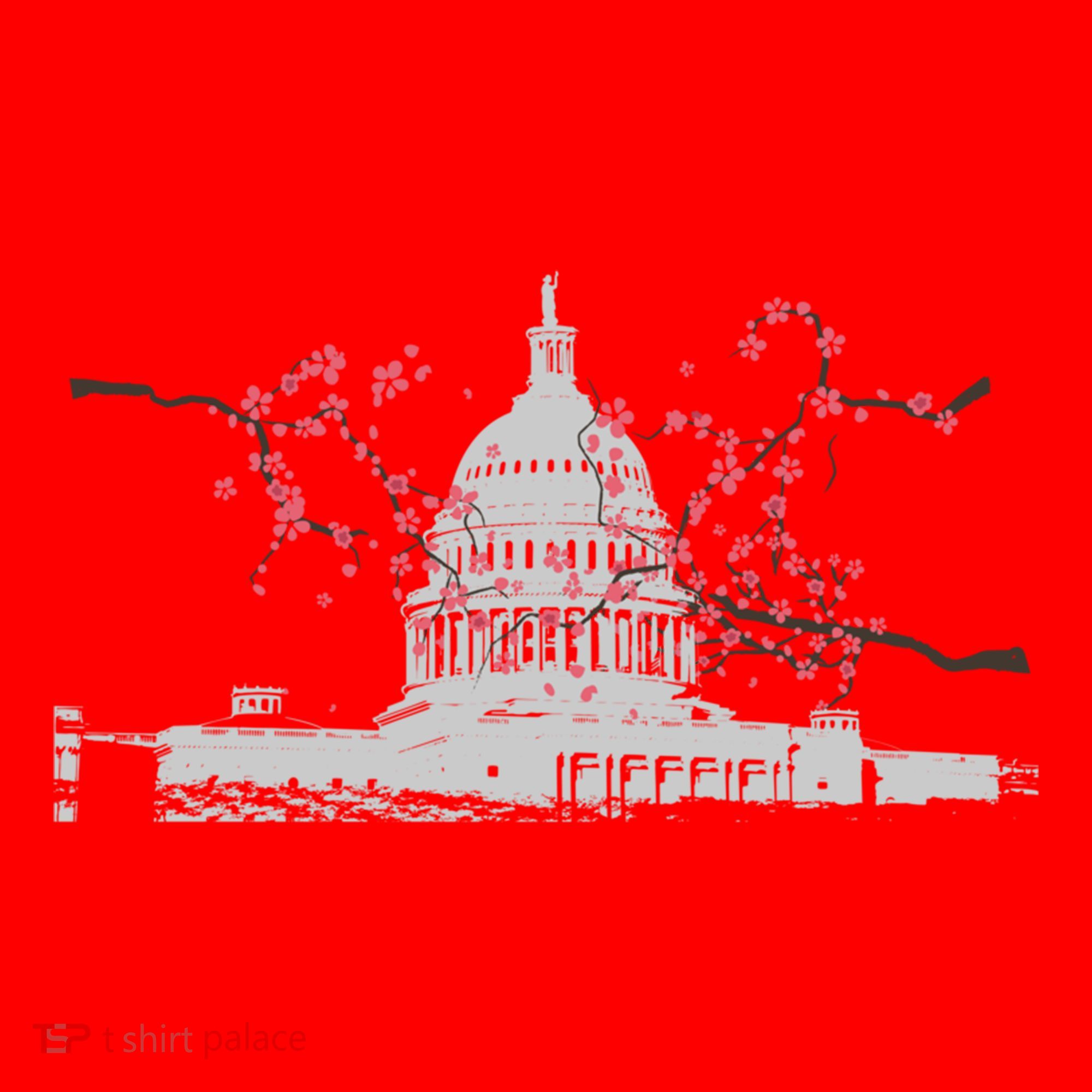 Washington Dc Capitol Hill Usa Souvenir Cherry Blossoms Gift Santa Hat