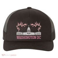 Washington Dc Cherry Blossom Monument Yupoong Adult 5-Panel Trucker Hat thumb 0