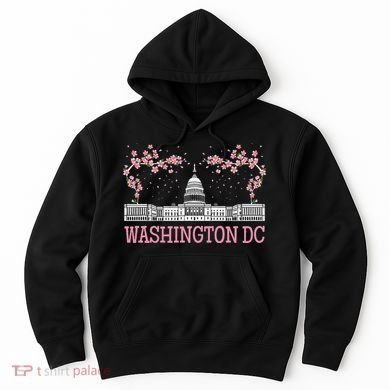 Washington Dc Cherry Blossom Monument Hoodie