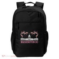 Washington Dc Cherry Blossom Monument Backpack thumb 0