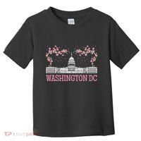 Washington Dc Cherry Blossom Monument Toddler T-Shirt thumb 0