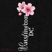 Washington Dc Cherry Blossom Festival Souvenir Dc Gift Ladies PosiCharge Tri-Blend Wicking Tank thumb 2