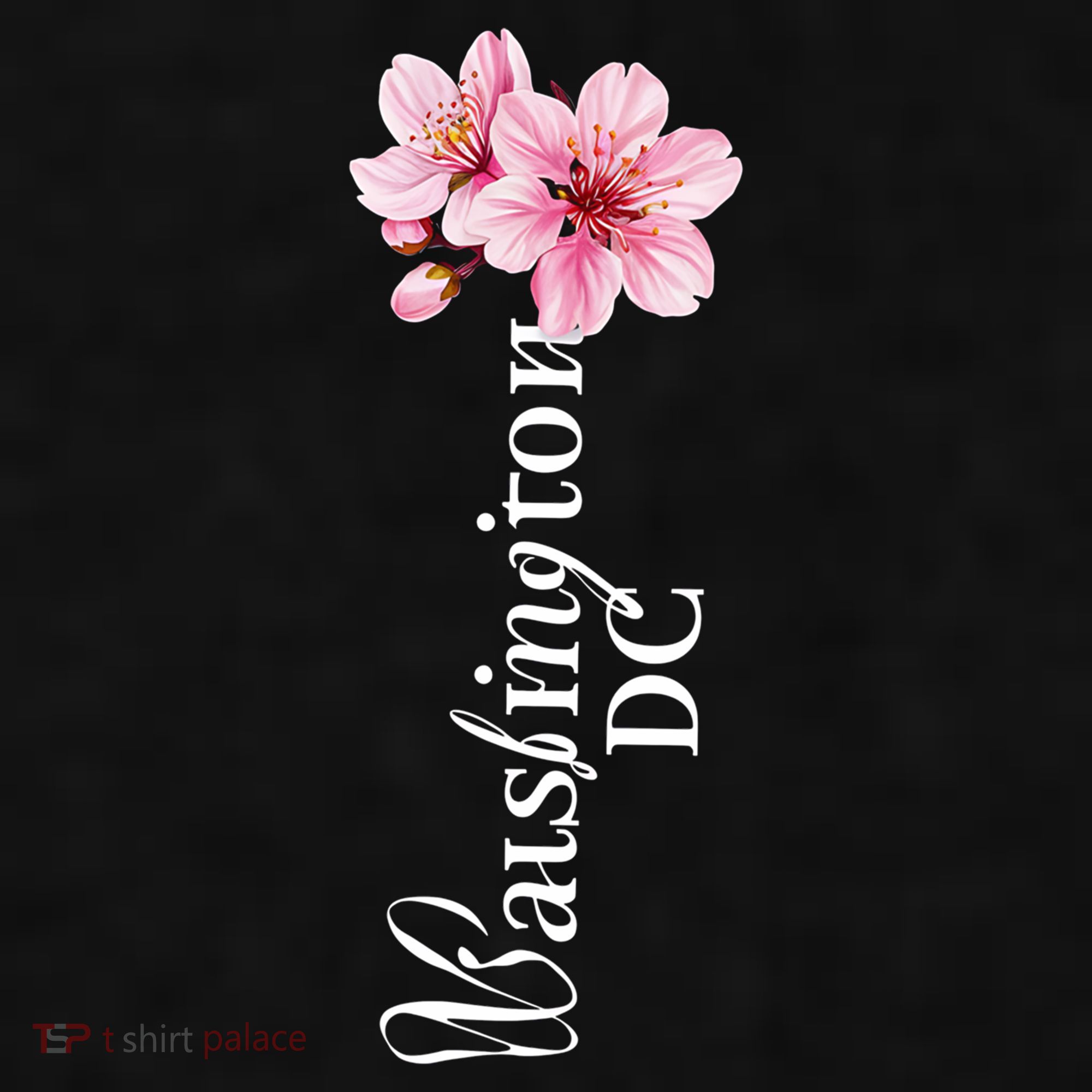Washington Dc Cherry Blossom Festival Souvenir Dc Gift Ladies PosiCharge Tri-Blend Wicking Tank