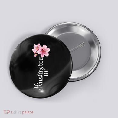 Washington Dc Cherry Blossom Festival Souvenir Dc Gift Button