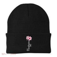 Washington Dc Cherry Blossom Festival Souvenir Dc Gift Beanie thumb 0