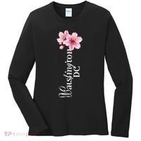 Washington Dc Cherry Blossom Festival Souvenir Dc Gift Women's Long Sleeve Shirt thumb 0