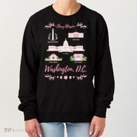 Washington Dc Cherry Blossom Monut Gift Women's Sweatshirt thumb 0